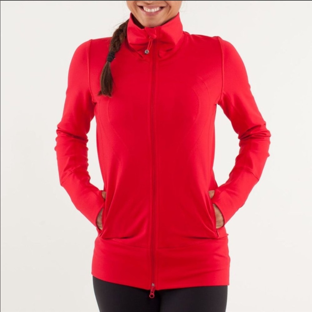 Lululemon RED In Stride Jacket 6